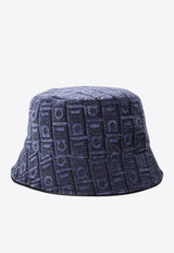 Ferragamo Logo Jacquard Cloche Hat 0780657_75234