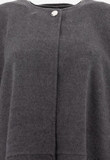 Toteme Double-Scarf Wool Poncho Gray 251-WRO4321-FB0006020_75259