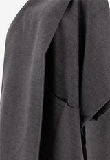 Toteme Double-Scarf Wool Poncho Gray 251-WRO4321-FB0006020_75259