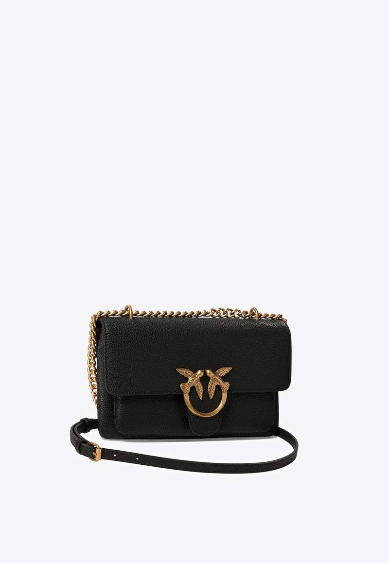 PINKO Love Lady Puff Classic Shoulder Bag Black 104528A29QZ99Q_75599