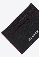 Alexander McQueen Logo-Plaque Leather Cardholder 8135451VDCC1000_75650