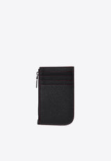 Alexander McQueen Logo-Plaque Leather Cardholder 8135461VDCC1000_75651
