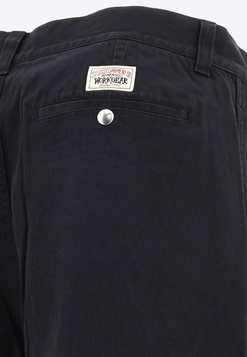 Stüssy Workgear Straight-Leg Pants Black 1166250001_75692