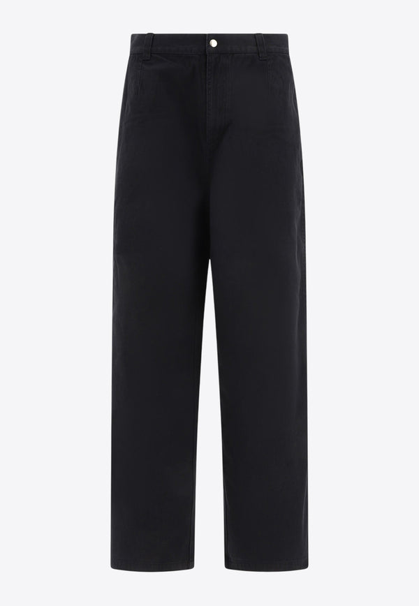 Stüssy Workgear Straight-Leg Pants Black 1166250001_75692