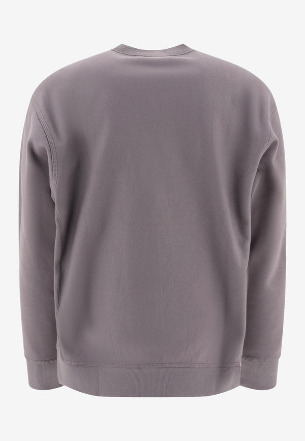 Carhartt Wip American Script Sweatshirt Gray I0254752LR.XX_75889