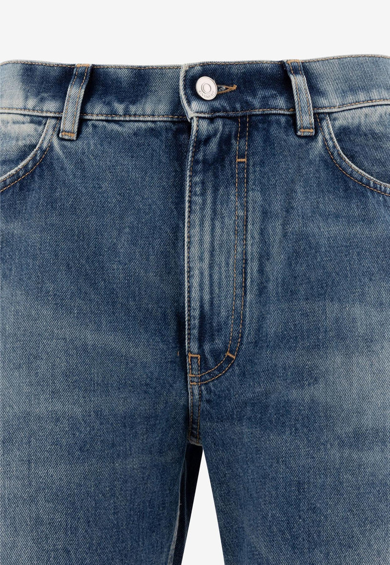 Givenchy Straight-Leg Faded Jeans Blue BM51HB5YB6426_75922