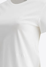 Max Mara Nerina Basic Crewneck T-shirt White 2511971018600NERINA001_75942