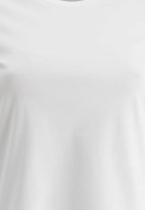 Max Mara Nerina Basic Crewneck T-shirt White 2511971018600NERINA001_75942