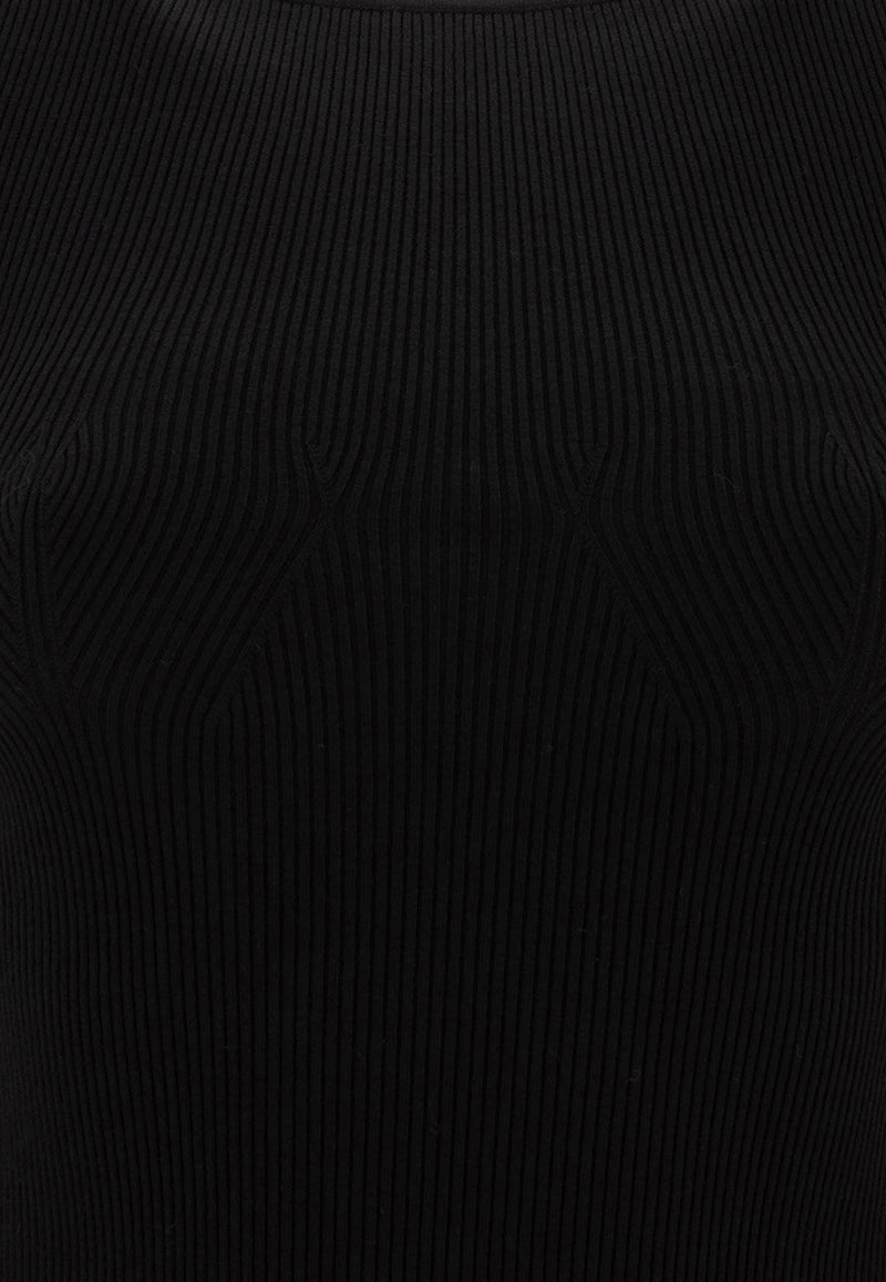 Sportmax Alcide Knit Top 2512361111600ALCIDE004_75796 Black