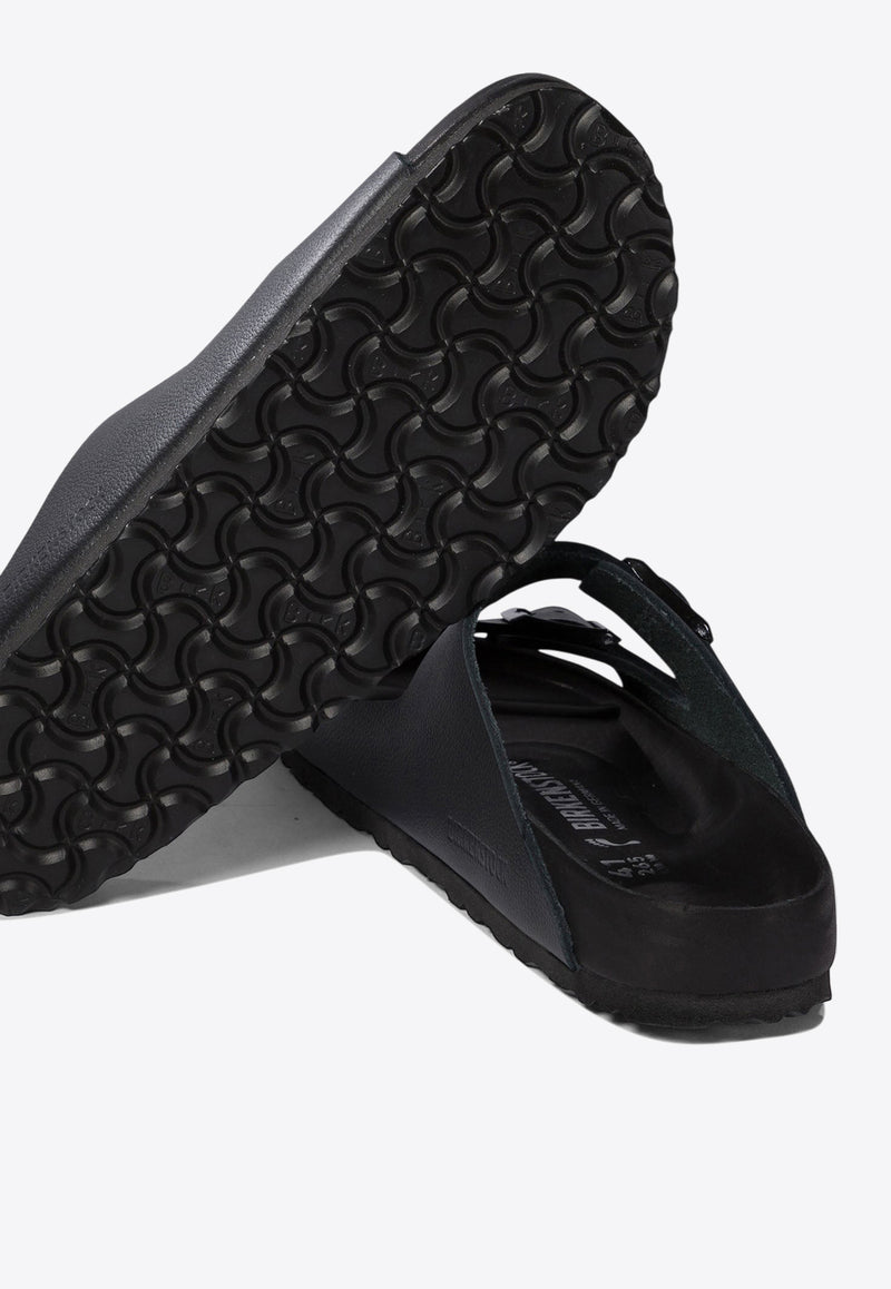Birkenstock Arizona Exquisite Leather Sandals Black 1026843UBLACK_76296