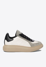 Alexander McQueen Oversized Retro Low-Top Sneakers 807882WIAC49166_76303 Multicolor