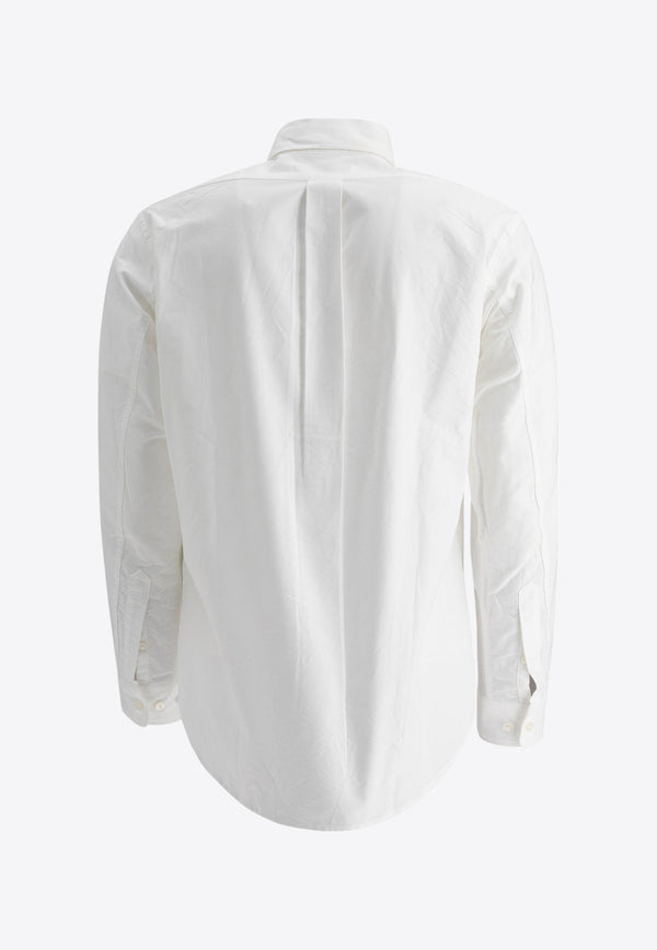 Nonnative Logo-Embroidered Buttoned Shirt NN-S4504WHITE_76349