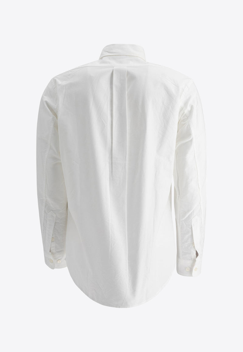 Nonnative Logo-Embroidered Buttoned Shirt NN-S4504WHITE_76349