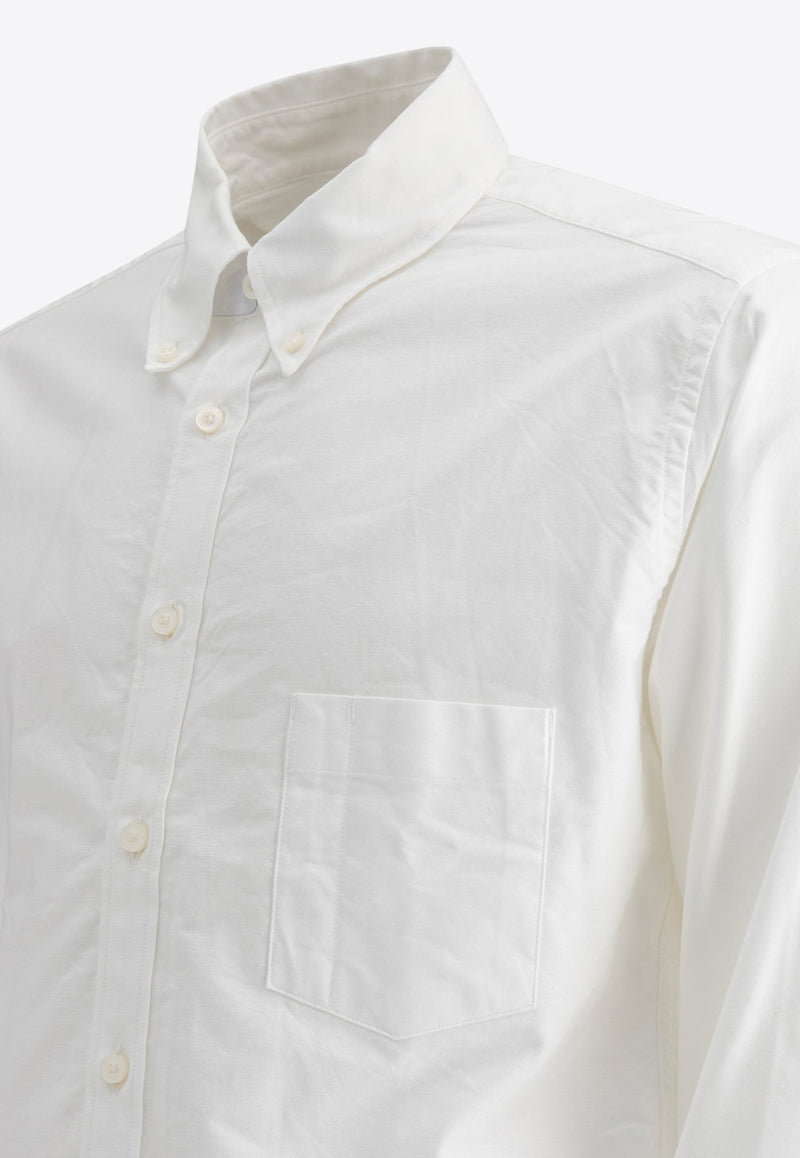 Nonnative Logo-Embroidered Buttoned Shirt NN-S4504WHITE_76349