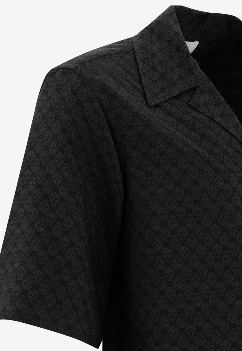 Alexander McQueen All-Over Skulls Shirt 814693QRABU1010_76383