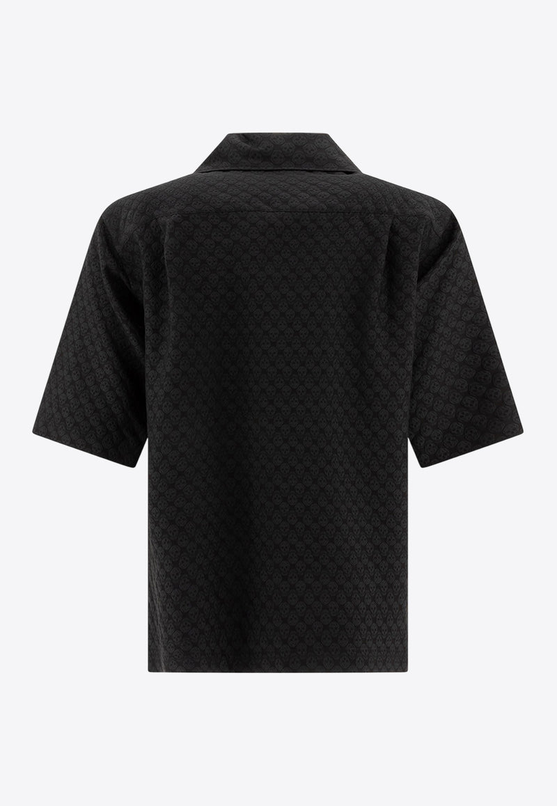 Alexander McQueen All-Over Skulls Shirt 814693QRABU1010_76383