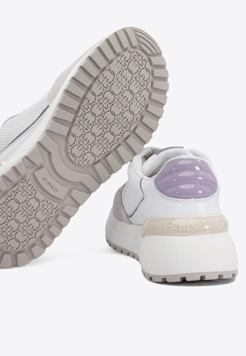 PINKO Love Birds Chunky Low-Top Sneakers White SS0055P074ZY4_76427
