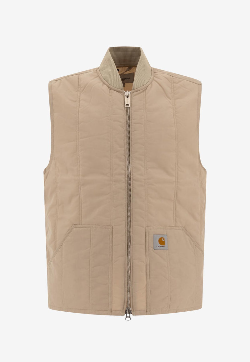Carhartt Wip Lachlan Zip-Up Vest Beige I0343872LP.XX_76537