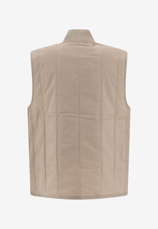 Carhartt Wip Lachlan Zip-Up Vest Beige I0343872LP.XX_76537