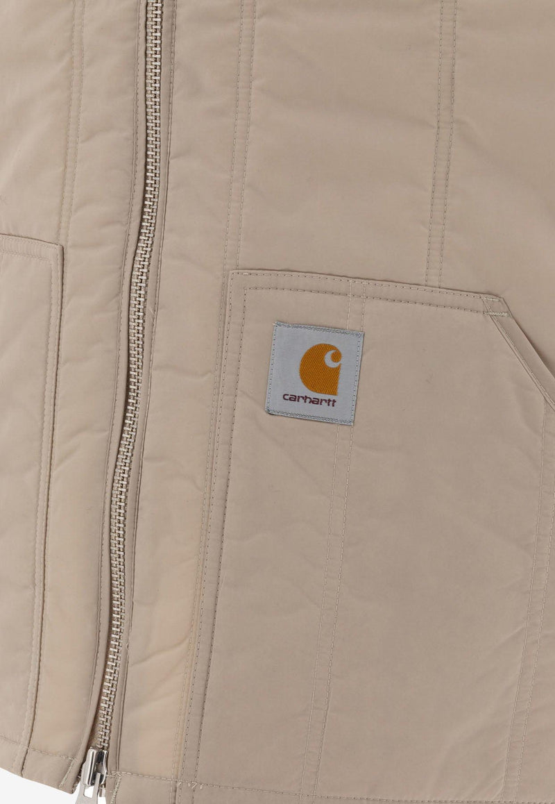 Carhartt Wip Lachlan Zip-Up Vest Beige I0343872LP.XX_76537