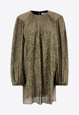 Chloé Silk Mini Dress Gold 25SRO14298OYY_76513