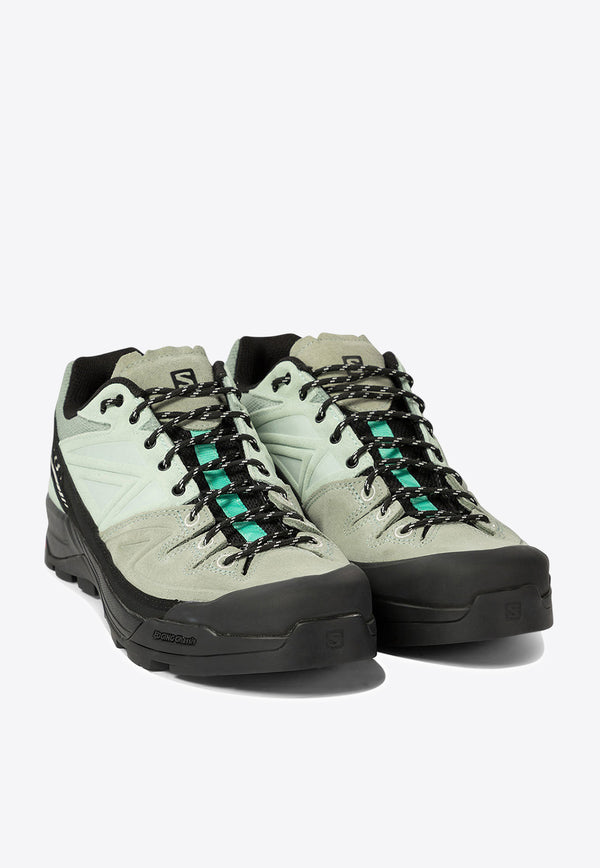 Salomon X-ALP Low-Top Sneakers Green L47596100BLACK/GREEN MILIEU/BAY_76732