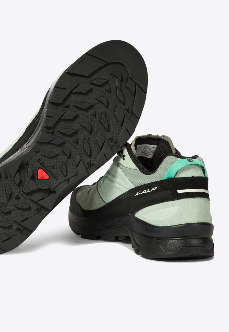 Salomon X-ALP Low-Top Sneakers Green L47596100BLACK/GREEN MILIEU/BAY_76732