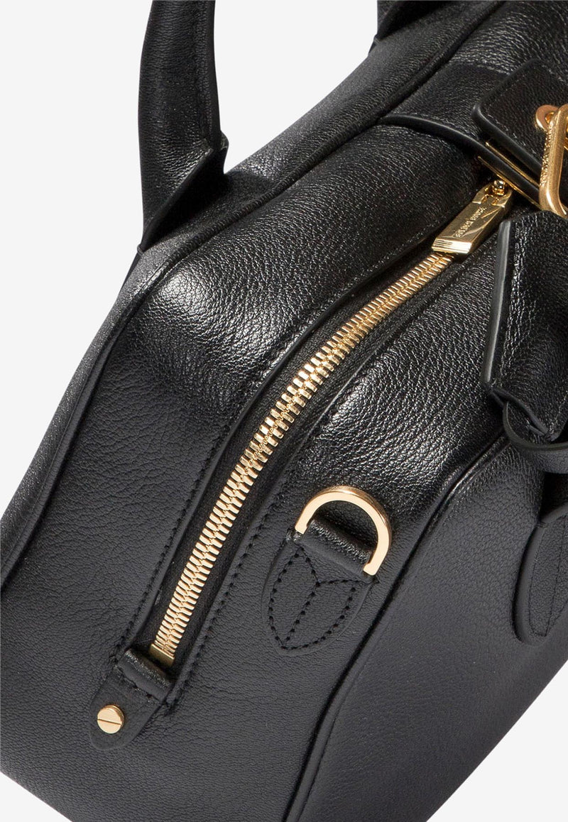 Golden Goose DB Vita Leather Handbag Black GWA00470A00060290100_76913