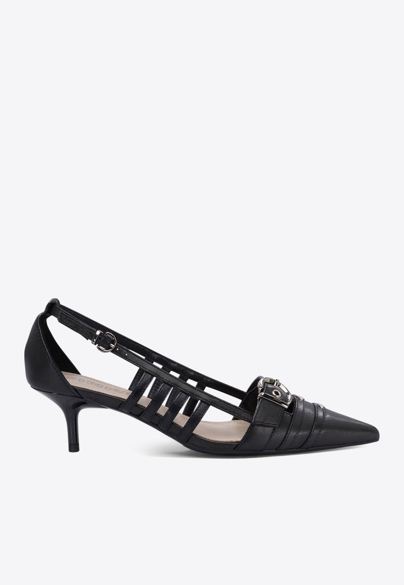PINKO Gloria 50 Nappa Leather Pumps Black SD0249P003Z99_76857