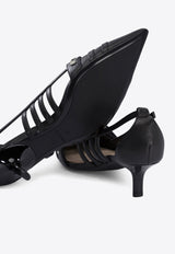 PINKO Gloria 50 Nappa Leather Pumps Black SD0249P003Z99_76857