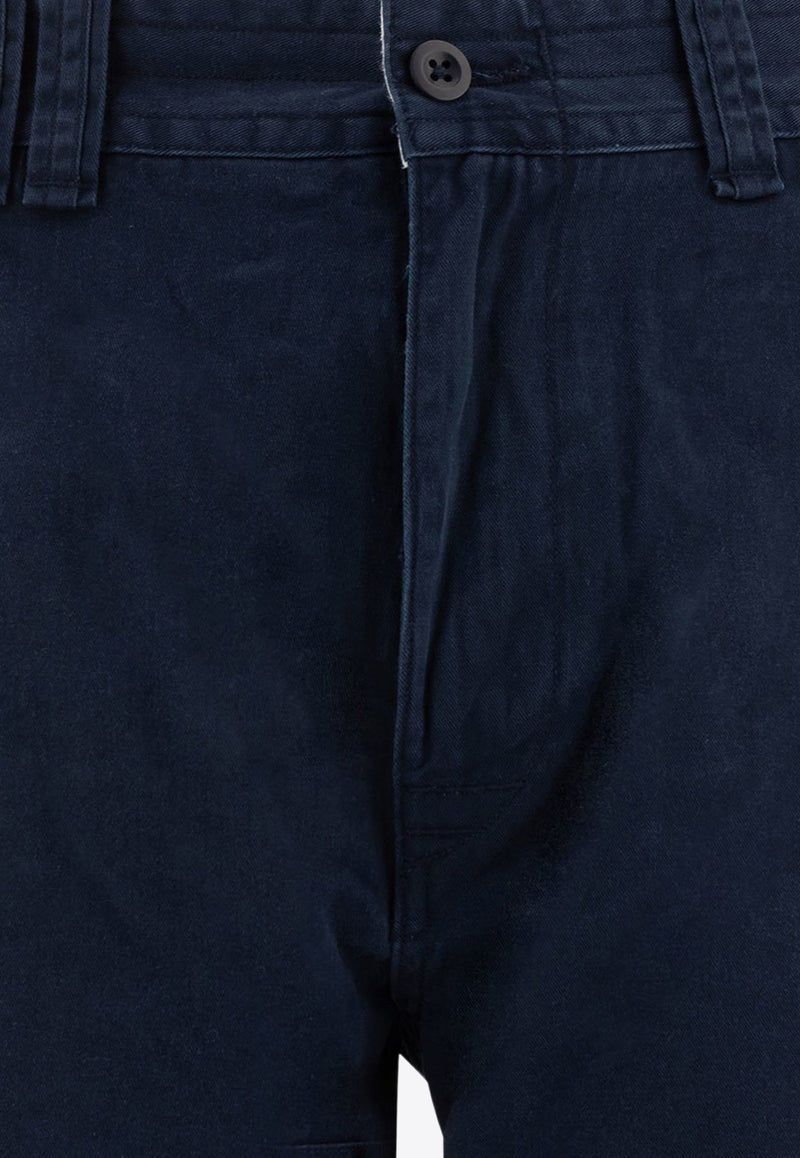 Polo Ralph Lauren Logo Patch Cargo Shorts Blue 710548502005AVIATOR NAVY_76846