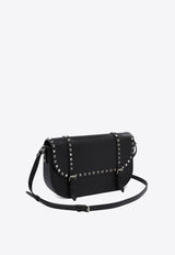 Valentino Studded Leather Messenger Bag 6Y2B0D09KDB0NO_76929