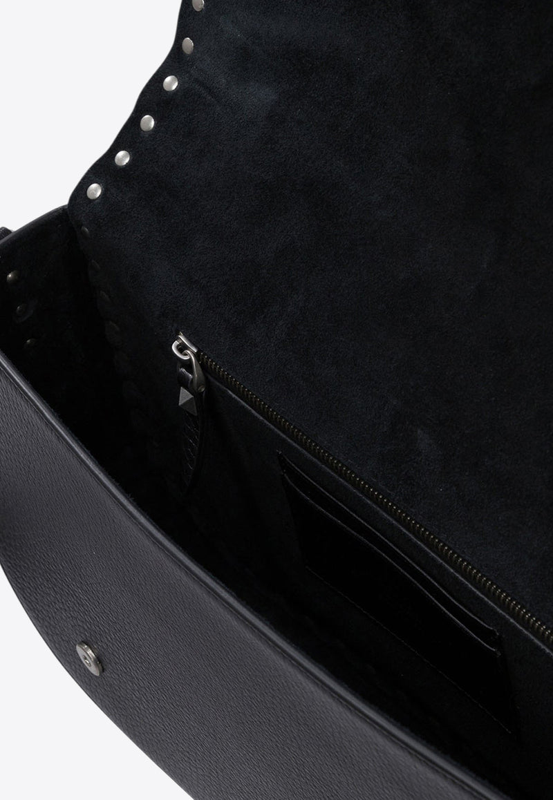 Valentino Studded Leather Messenger Bag 6Y2B0D09KDB0NO_76929