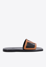 Valentino Viva Superstar Nappa Leather Flat Sandals Black 6Y2S0J72THGRB8_76932