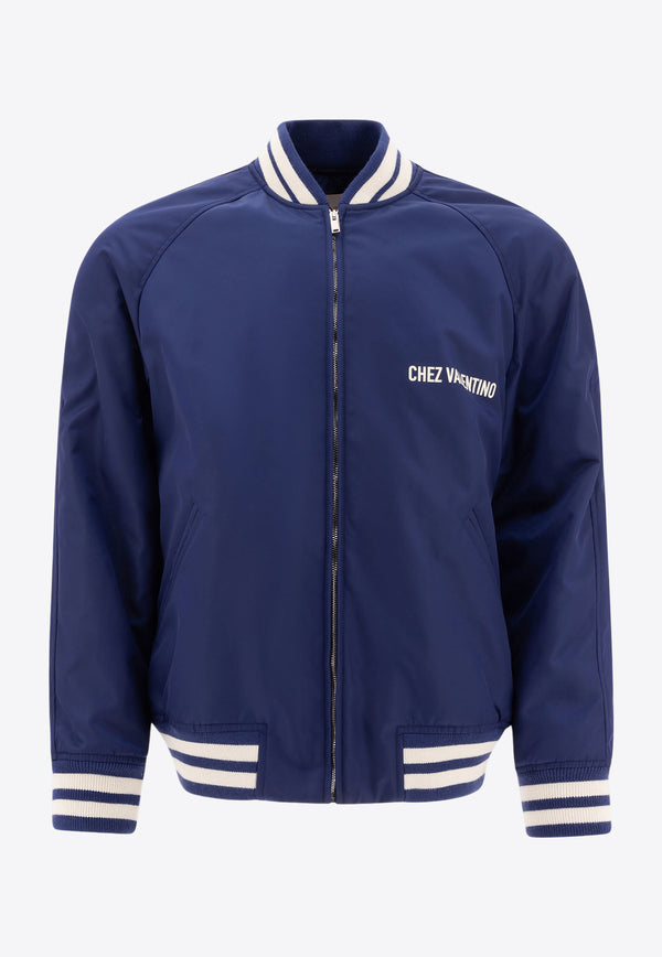 Valentino Chez Valentino Bomber Jacket 6V3CIM225CMG88_76948