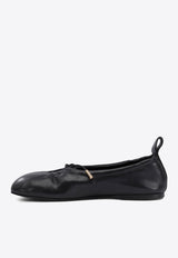 ALOHAS Rosalind Bow-Embellished Ballet Flats Black S10030304_77051