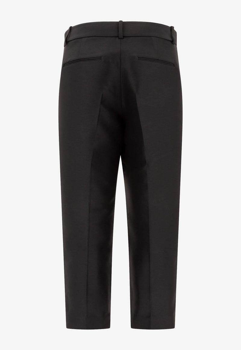 Khaite Cam Tailored Crepe Pants Black 3161574200_77065