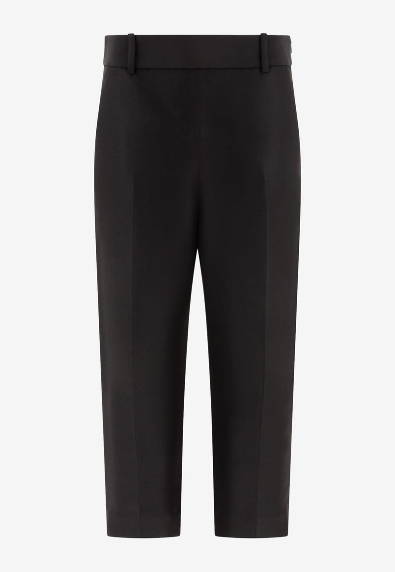 Khaite Cam Tailored Crepe Pants Black 3161574200_77065