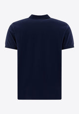 Polo Ralph Lauren Logo Embroidered Polo T-shirt Blue 710782592008NEWPORT NAVY/C3870_77068