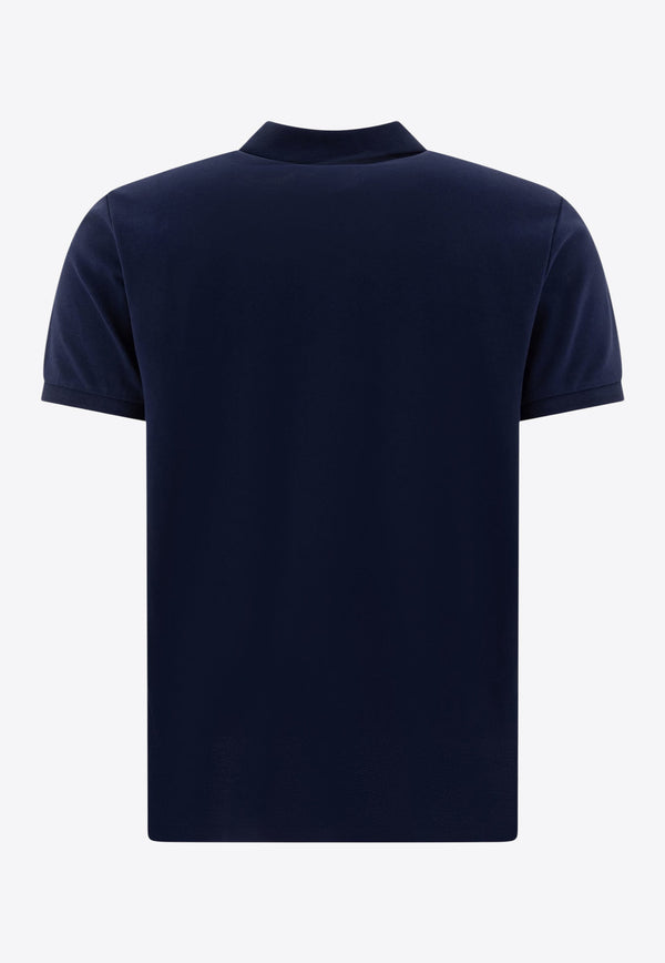 Polo Ralph Lauren Logo Embroidered Polo T-shirt Blue 710782592008NEWPORT NAVY/C3870_77068