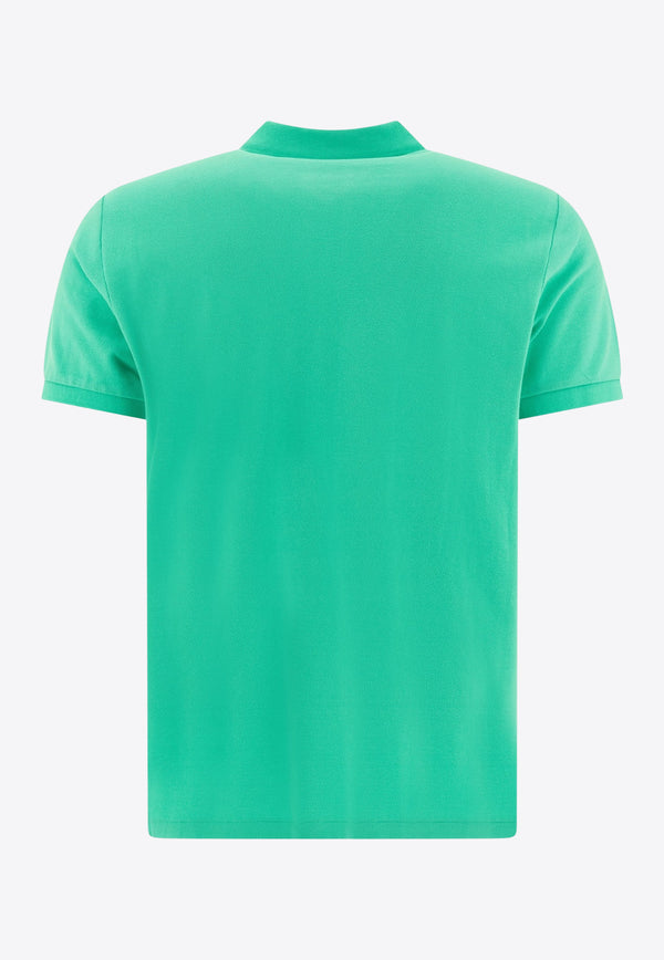 Polo Ralph Lauren Logo Pique Polo T-shirt Green 710782592018SUNSET GREEN/C3125_77033
