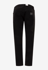 Carhartt Wip Newel Straight Jeans Black I029207892Y_77048