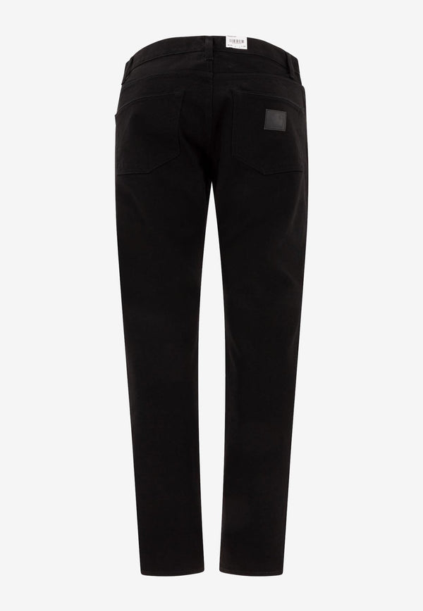 Carhartt Wip Newel Straight Jeans Black I029207892Y_77048