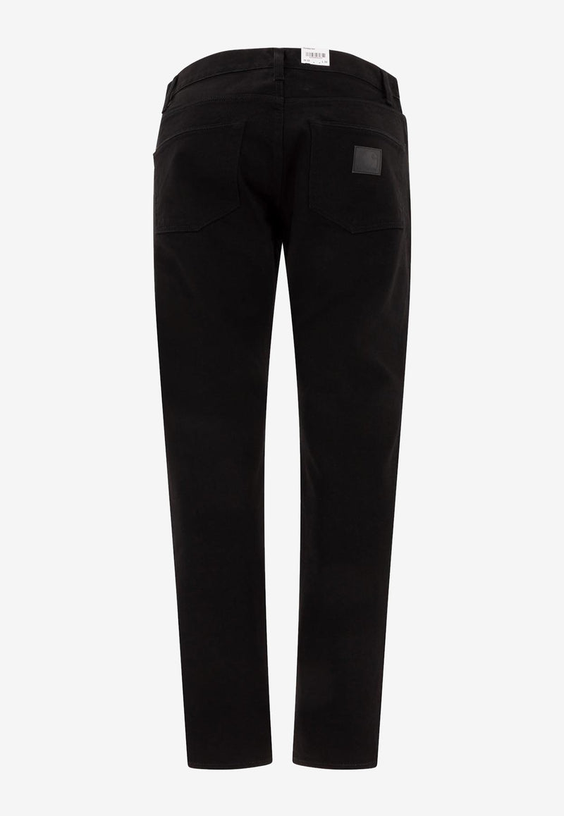 Carhartt Wip Newel Straight Jeans Black I029207892Y_77048