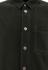 Burberry Essential Denim Overshirt Black 8101259_77185