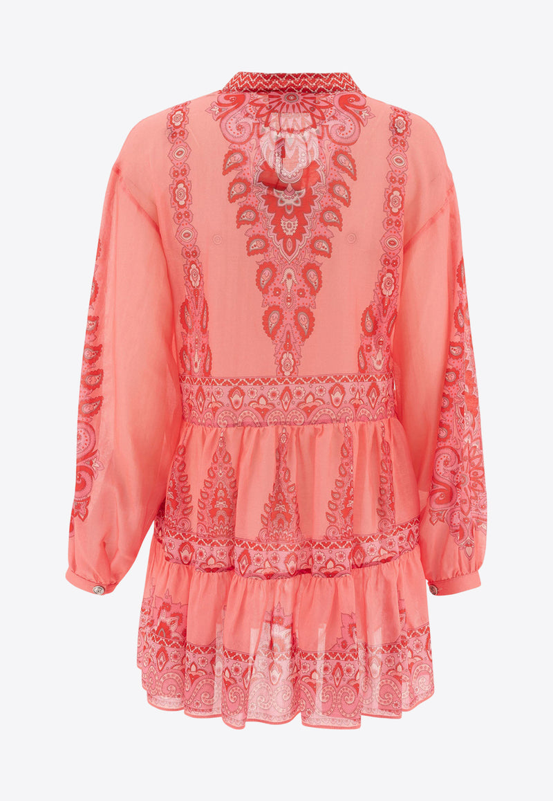 Etro Paisley-Print Tunic Top WRHA0316AK759X0872_77141