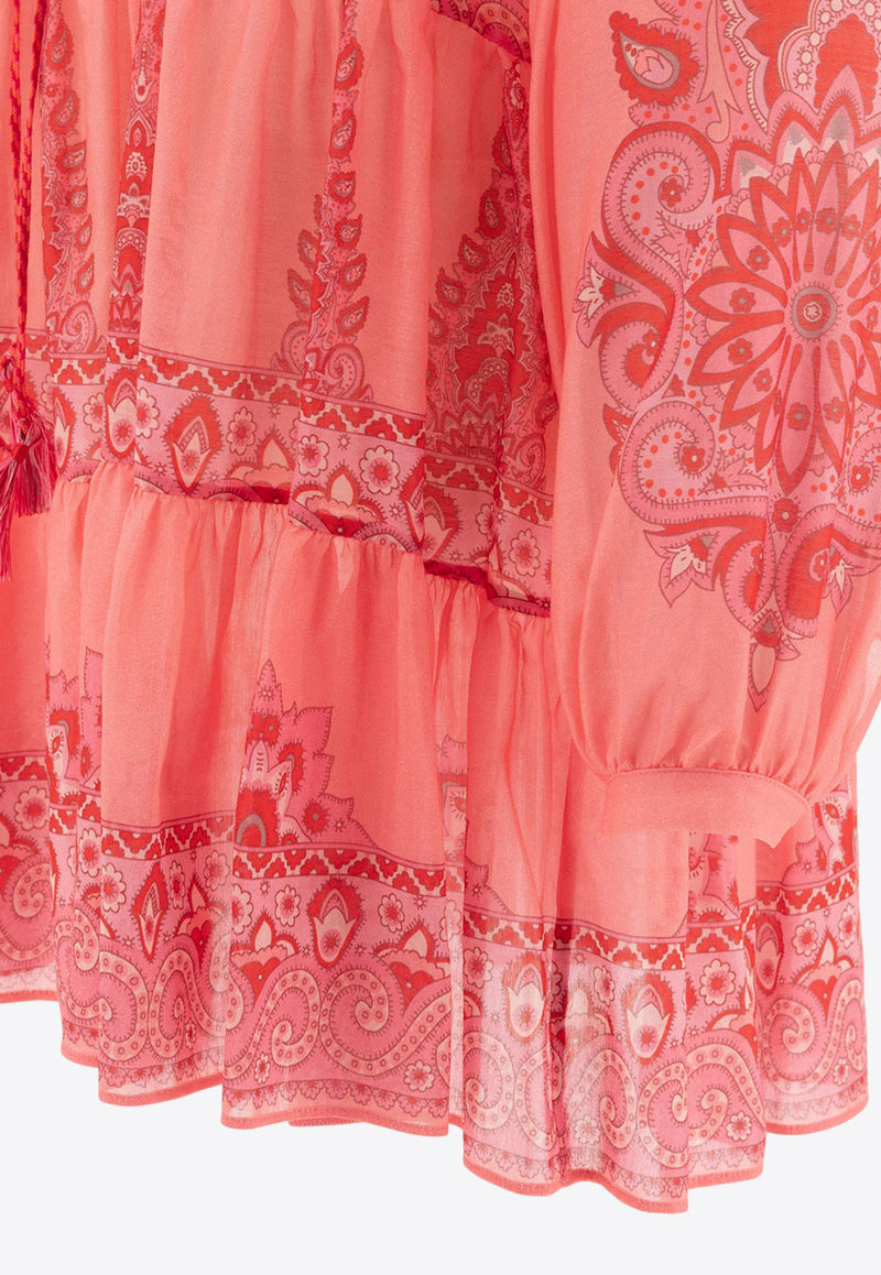 Etro Paisley-Print Tunic Top WRHA0316AK759X0872_77141