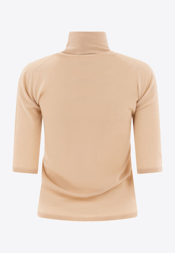 Max Mara Cecina Knitted Wool Top 2511361081600CECINA002_77158