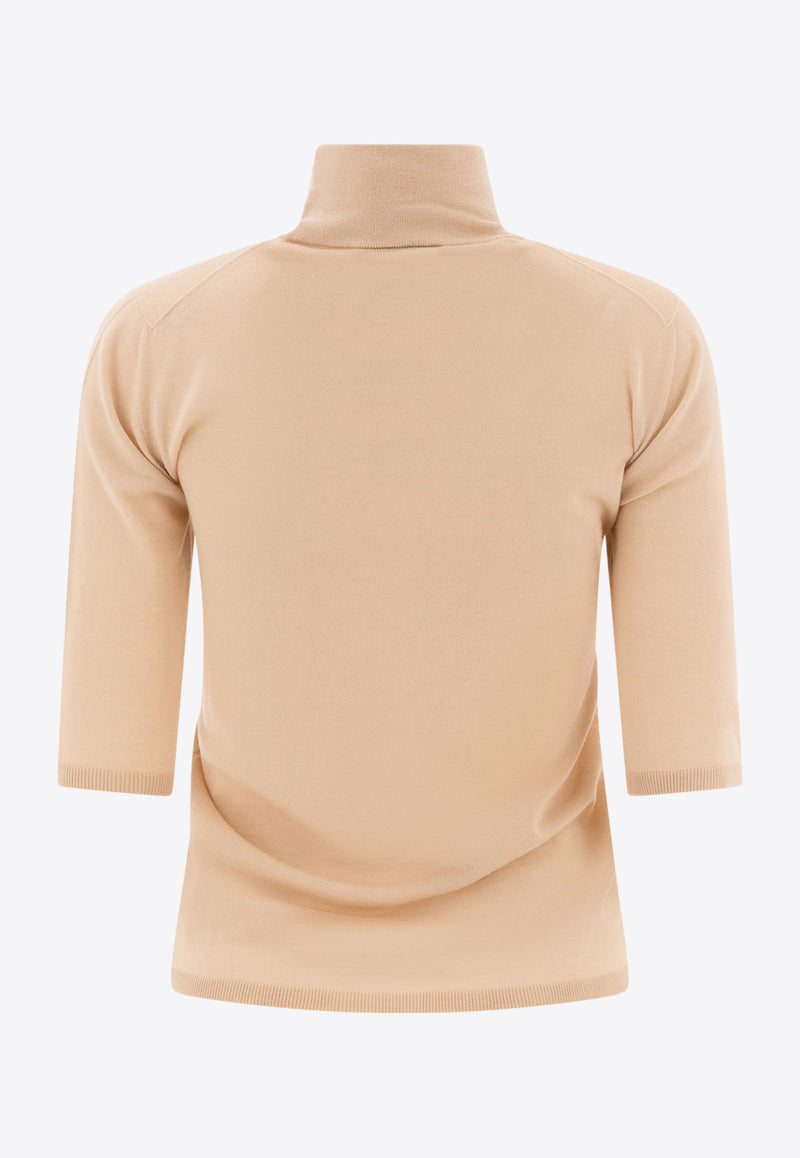 Max Mara Cecina Knitted Wool Top 2511361081600CECINA002_77158