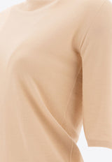 Max Mara Cecina Knitted Wool Top 2511361081600CECINA002_77158